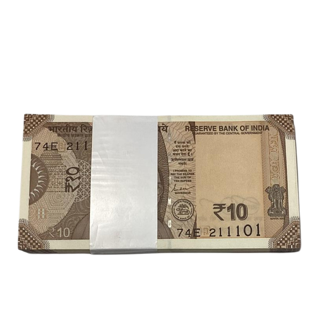 Rs 10 serial birthday packet 211101 |  21 november rare collectible - Collection Bazzar