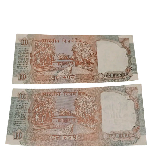 Rs 10 shalimaar issue fancy no all time  999999/1000000 same prefix 52B - Collection Bazzar