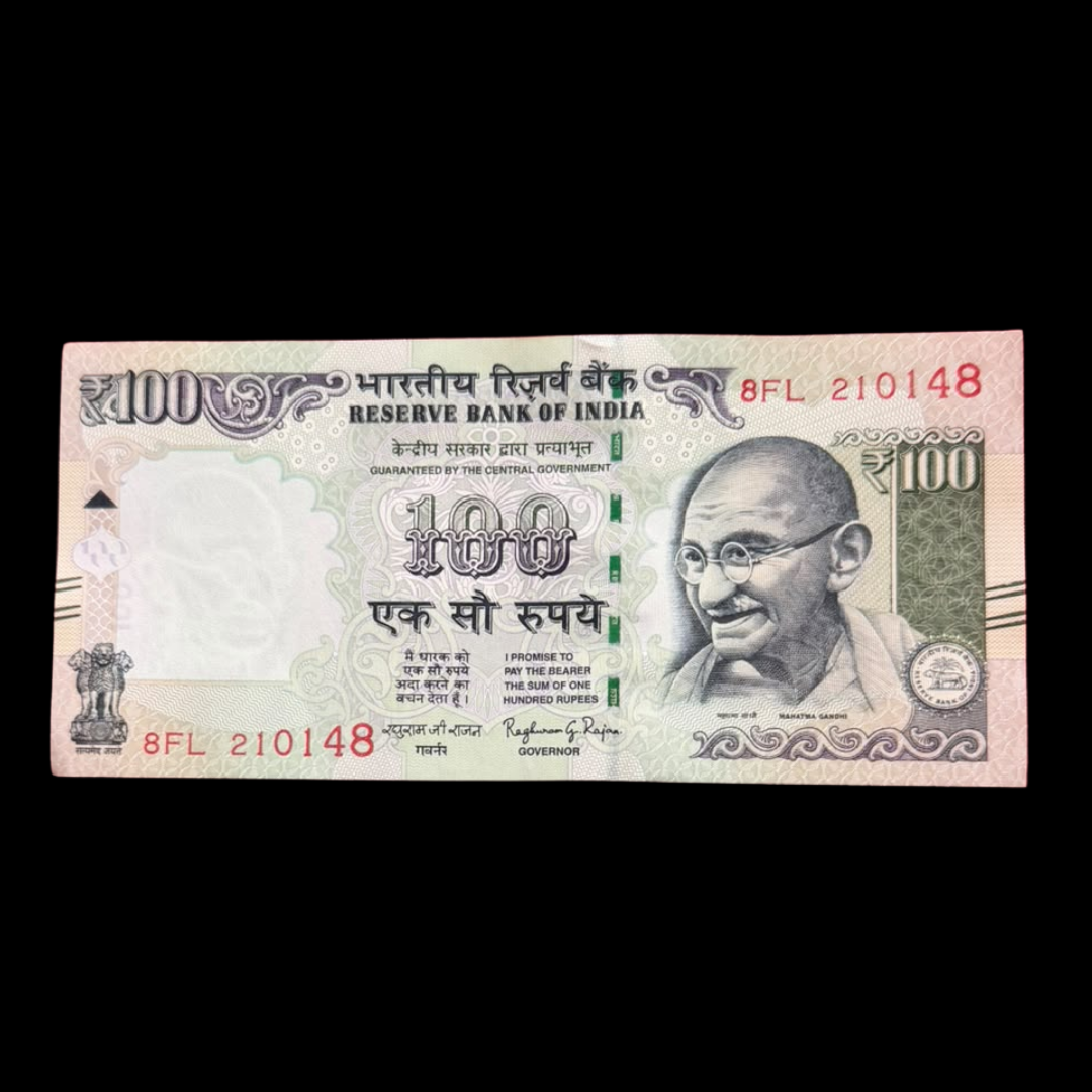 Rs 100 Birthday & Anniversary Note 210148 Unc Condition - Collection Bazzar