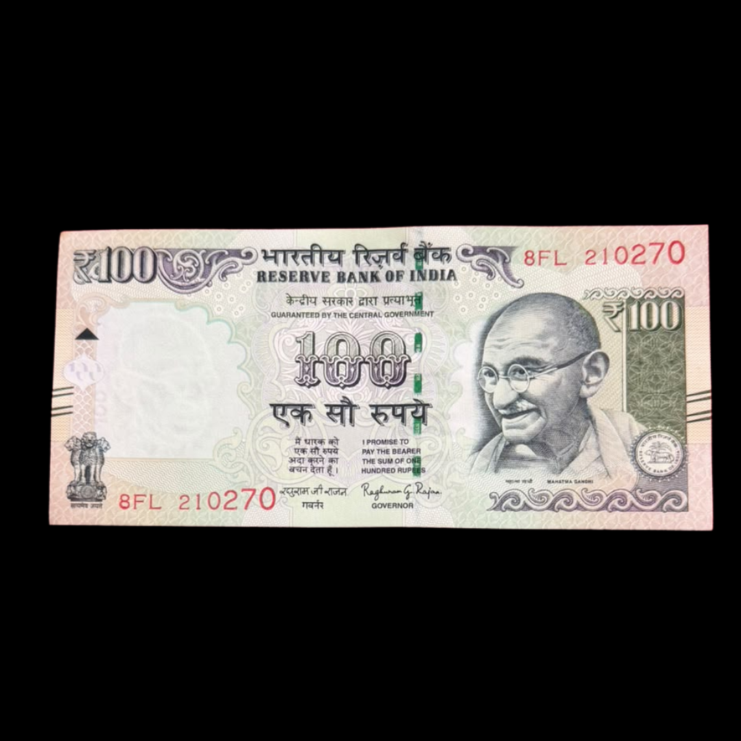 Rs 100 Birthday & Anniversary Note 210270 Unc Condition - Collection Bazzar