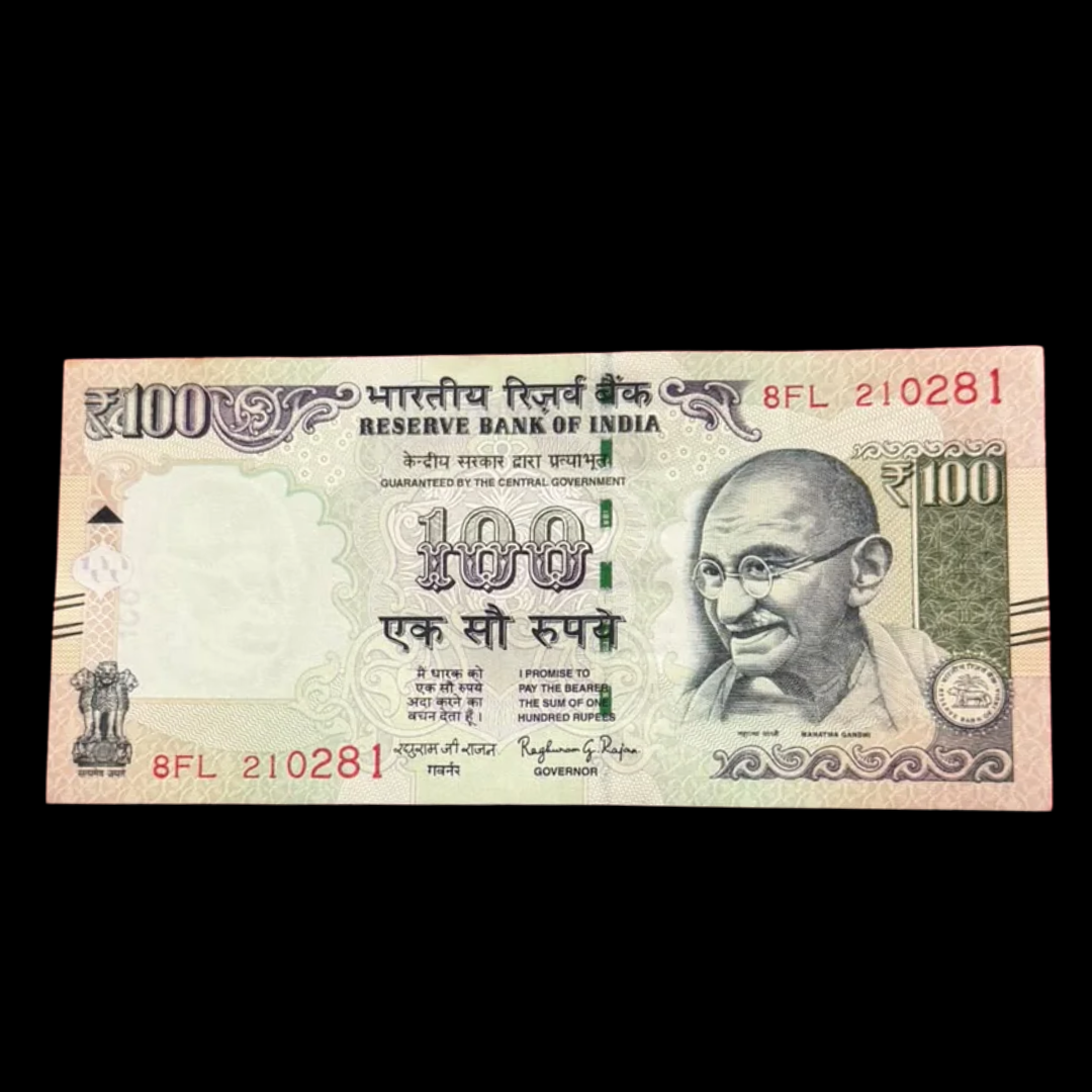 Rs 100 Birthday & Anniversary Note 210281 Unc Condition - Collection Bazzar