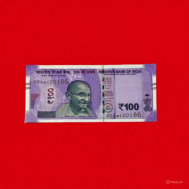 Rs 100 Birthday Date Lucky Star 120186 Collectible Note - Collection Bazzar
