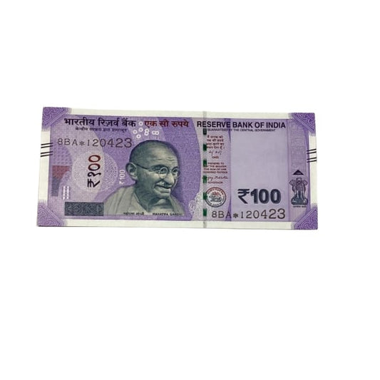 Rs 100 Birthday Date note 12.04.23 lucky & collectible indian currency - Collection Bazzar