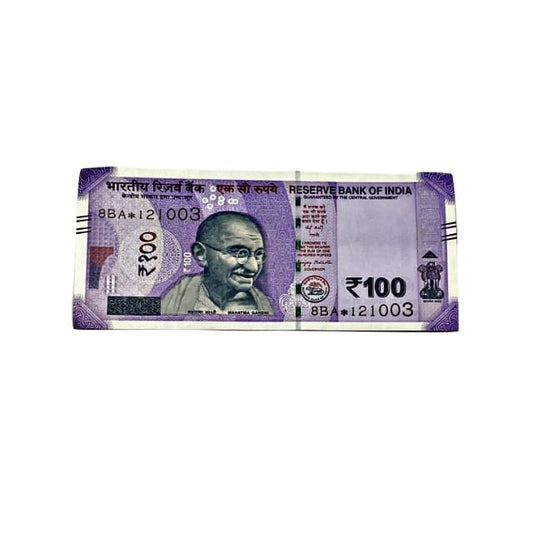 Rs 100 Birthday Date note 12.10.03 lucky & collectible indian currency - Collection Bazzar