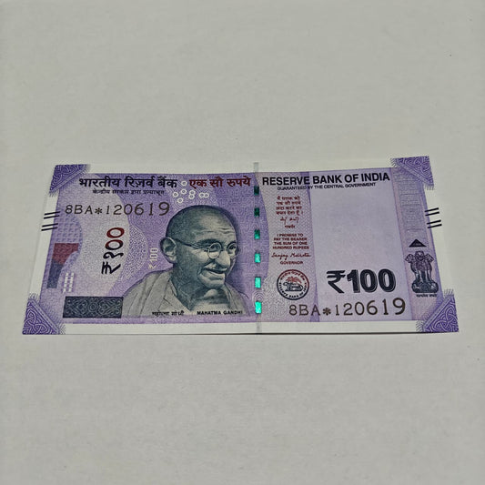 Rs 100 Birthday Note 120619 june 12 year 2019 exrtremely rare - Collection Bazzar