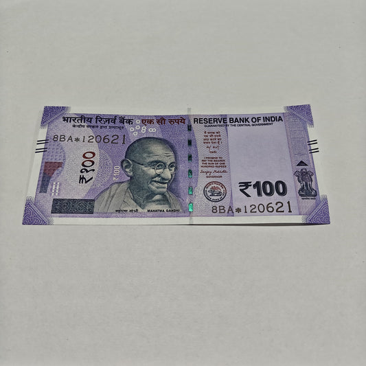 Rs 100 Birthday Note 120621 june 12 year 2021 exrtremely rare - Collection Bazzar