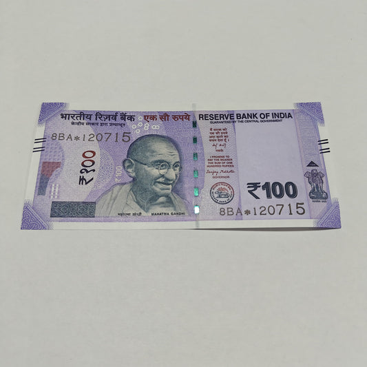 Rs 100 Birthday Note 120715 july 12 year 2015 exrtremely rare - Collection Bazzar
