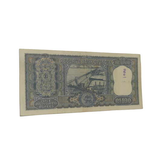 Rs 100 Diamond Issue signed by L.K JHA