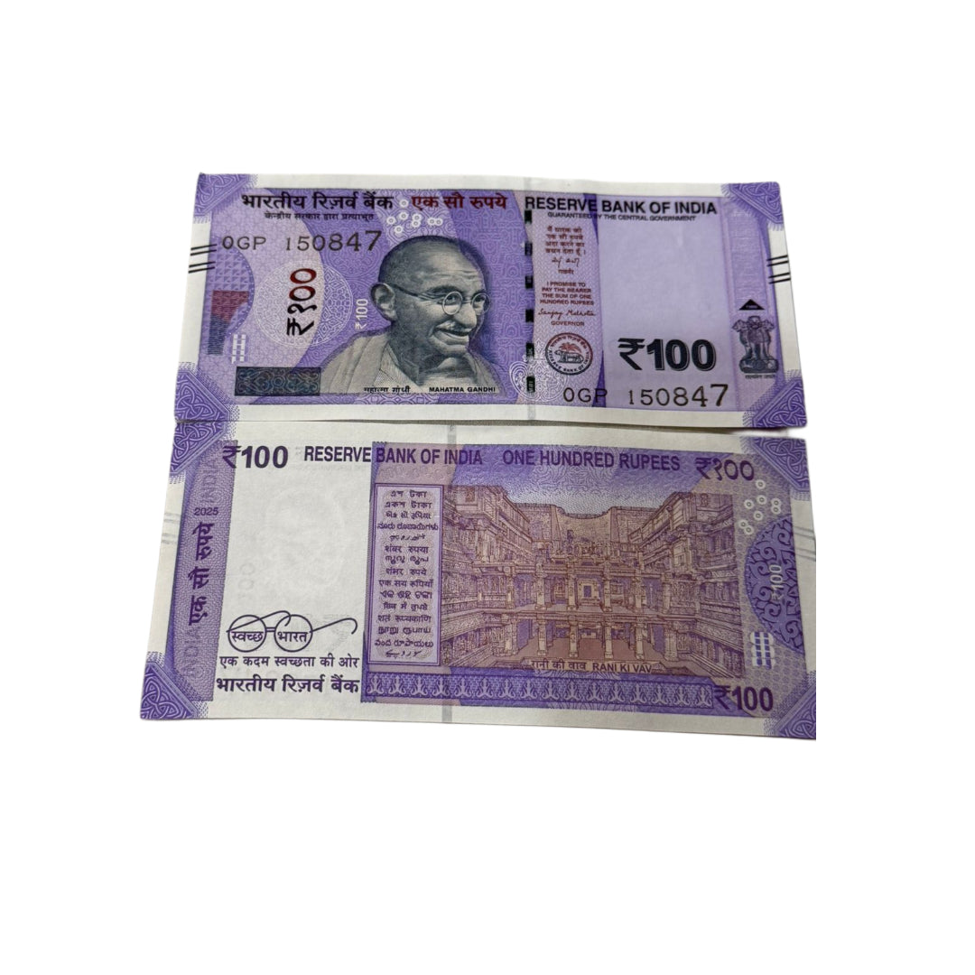 Rs 100 Independence Day Special Note | Date 15-08-1947 (150847) | Rare Fancy Collectible - Collection Bazzar