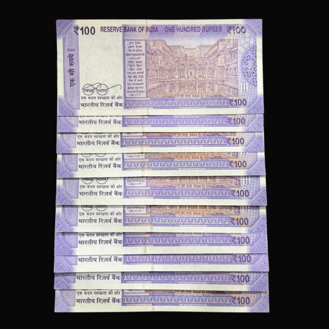 Rs 100 Independence Day Special Note Date 150847 Each Note Price ₹750 - Collection Bazzar