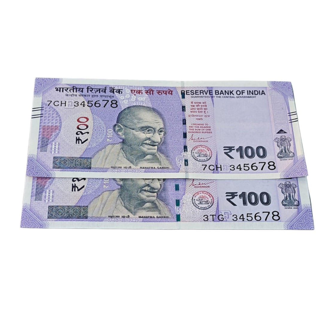 Rs 100 new 345678-straight-ladder-each-note-price-Collection-Bazzar-42187958780223