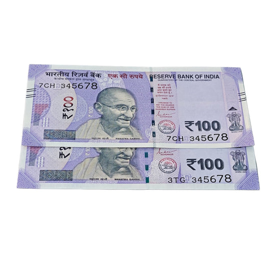 Rs 100 new 345678-straight-ladder-each-note-price-Collection-Bazzar-42187958780223