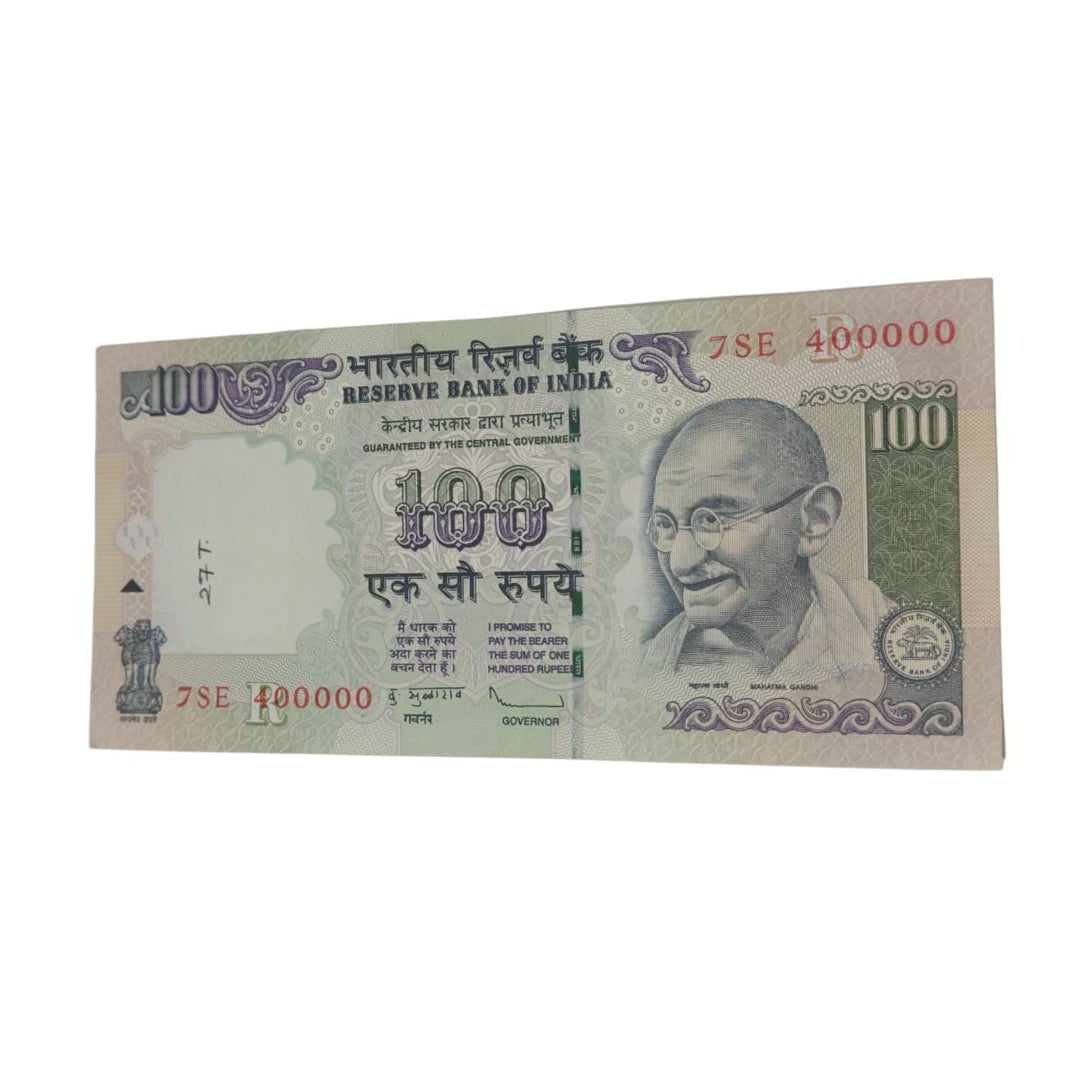 Rs 100 Note 4 Million 