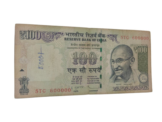 Rs 100 Note 6 Million