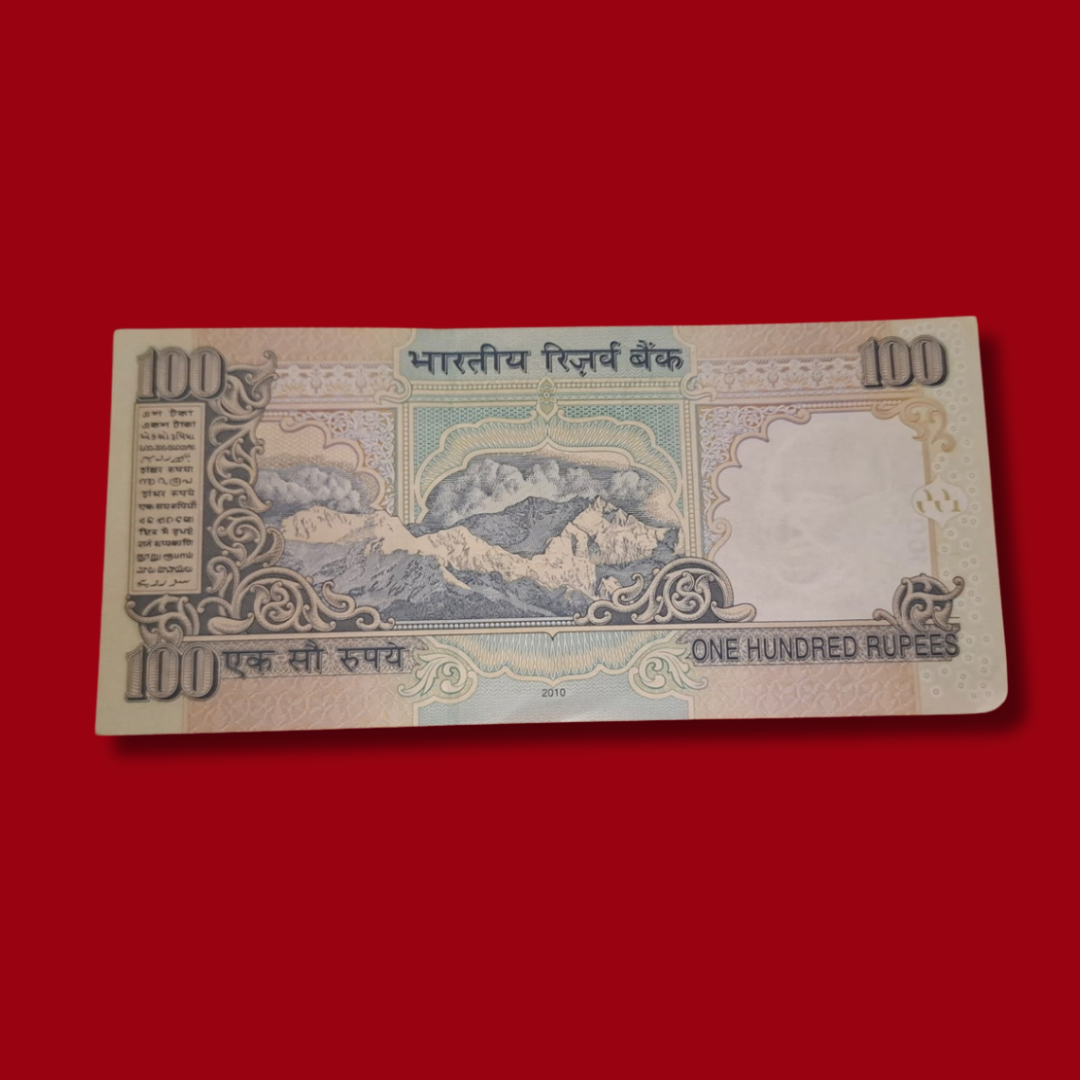 Rs 100 Note Serial 777777 All 7 Solid Numbers Extremely Rare - Collection Bazzar