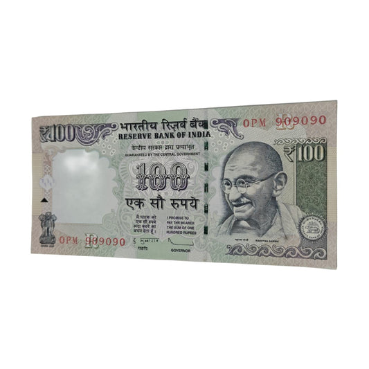 Rs 100 Note Serial 909090 Extremely rare | D Subbaro - Collection Bazzar