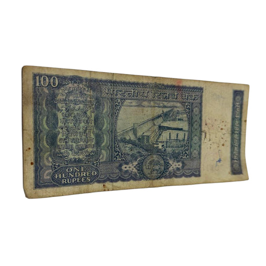 Rs 100 Note White Strip 701188 Governor I G patel Rare Collectible - Collection Bazzar