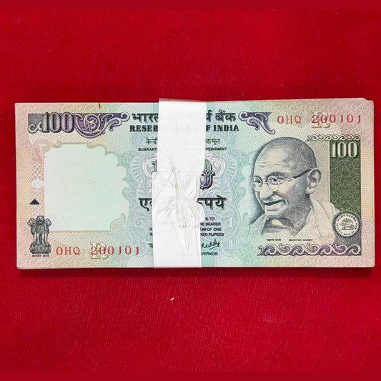 Rs 100 Old Packet Birthday & Anniversary 200101 Gov Y V Reddy 20 jan birthday - Collection Bazzar