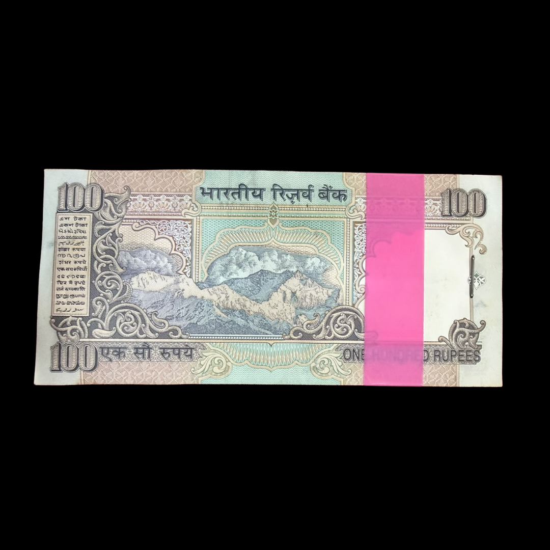 Rs 100 Old Serial Packet Governor C Rangrajan Rare - Collection Bazzar