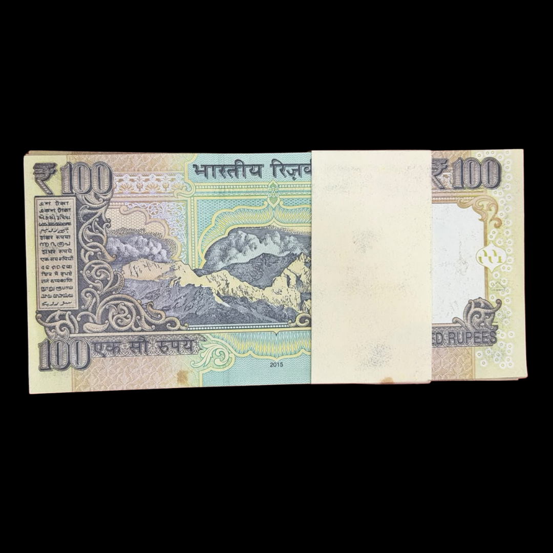Rs 100 Old Serialed Packet Governor Raghuram Rajan Rare 444342 - Collection Bazzar