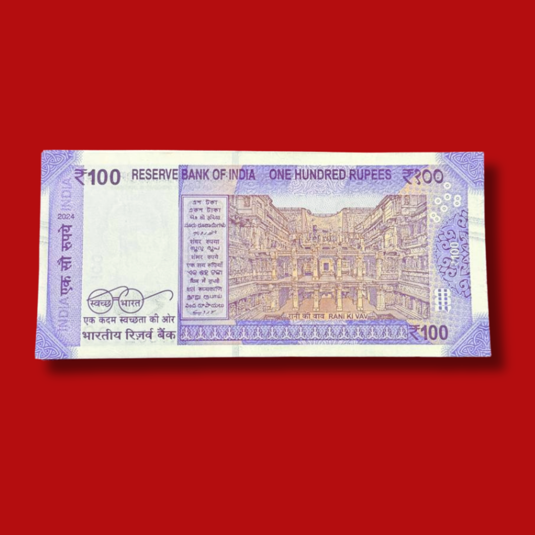 Rs 100 Star Note Packet 852001 Serial 100 Notes Packet Rare - Collection Bazzar