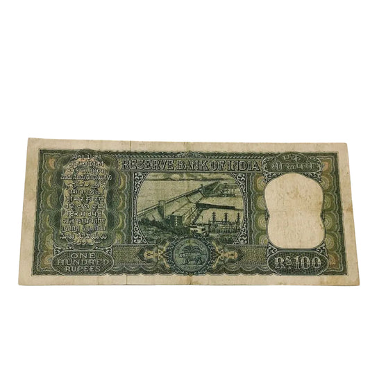 Rs 100 diamond issue 476154 governor l k jha unc  rare collectible - Collection Bazzar
