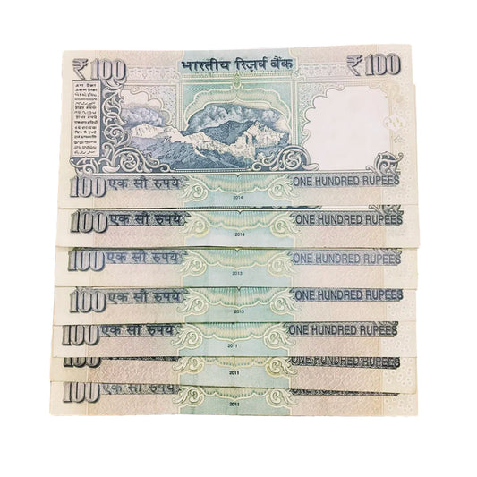 Rs 100 star 1CC-7CC prefix notes  rare collectible - Collection Bazzar
