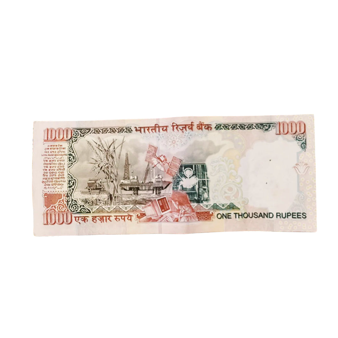 Rs 1000 note 965773 governor bimal jalan rare collectible - Collection Bazzar