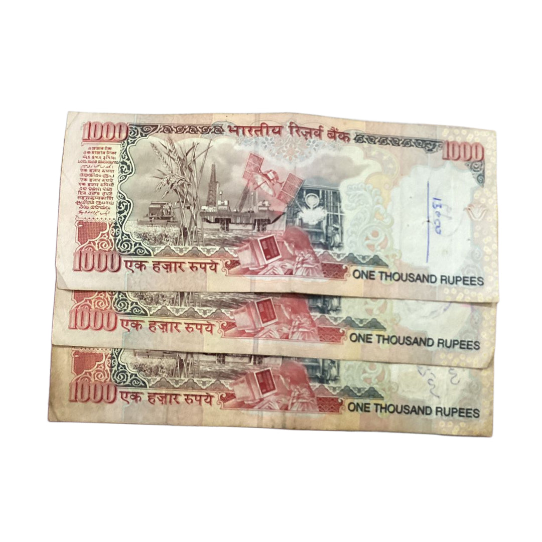 Rs 1000 note governor bimal jaalan rare collectible - Collection Bazzar