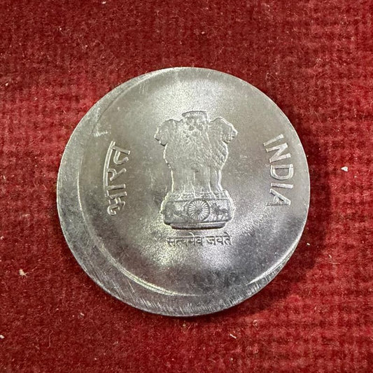 Rs 2 Coin Error & Misprint Print Shifting Error Coin Rare Item raindrop - Collection Bazzar