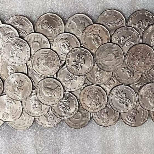 2 Rupees Commerative Coin Multy Variety AUNC qty 50 - Collection Bazzar