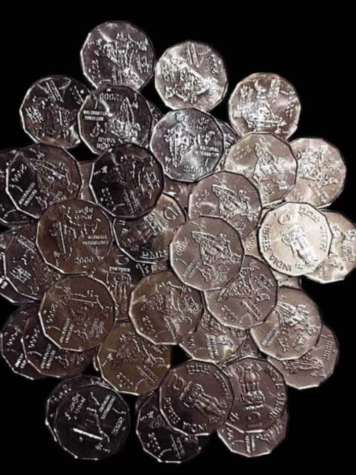 2 Rupees National Integration mix Year  Moscow Mint Ultra BUNC qty 💯 PC's - Collection Bazzar