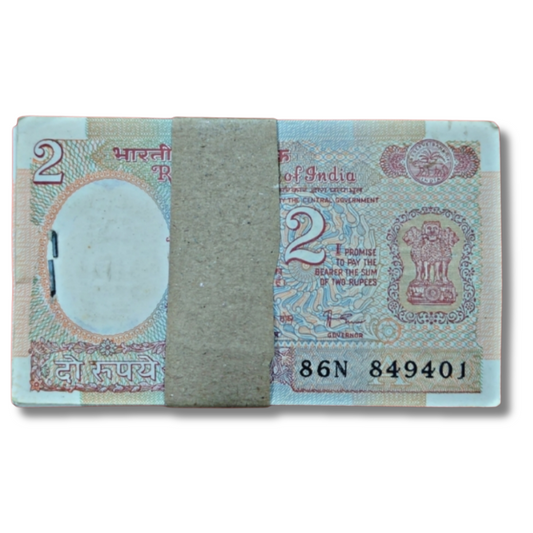₹2 Old Note Packet | Serial 849401 | Fancy Ending 420 Note | Amitabh Ghosh