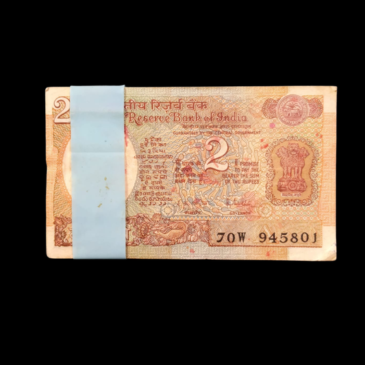 Rs 2 Old Packet Satellite Issue 945801 Gov. R N Malhotra Rare Item - Collection Bazzar