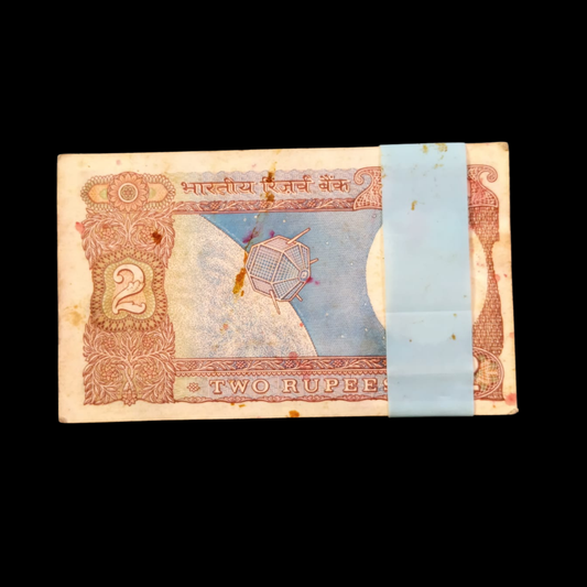 Rs 2 Old Packet Satellite Issue 945801 Gov. R N Malhotra Rare Item - Collection Bazzar