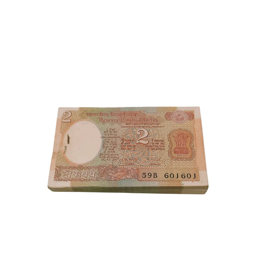 Rs 2 satelite packet 601601 ending doubling number governor r n malhotra rare collectible - Collection Bazzar