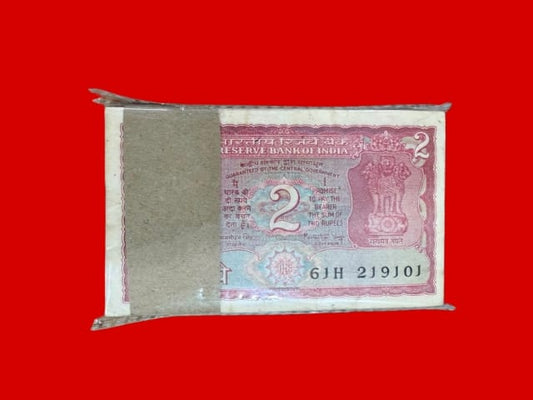 Rs 2 Tiger Serial Packet 219101 governor manmohan singh - Collection Bazzar