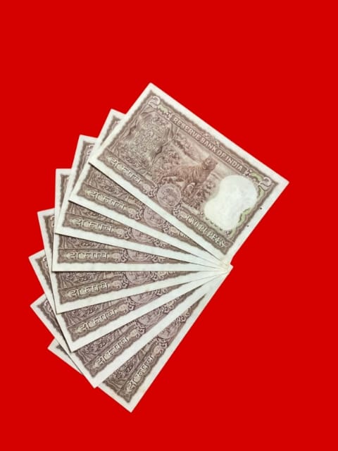 Rs 2 diamond issue lot  450 each note governor L K jha - Collection Bazzar
