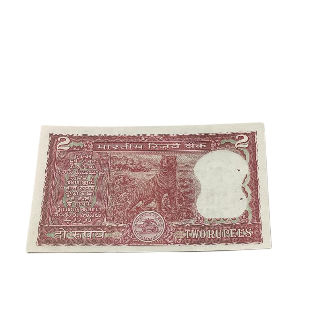 Rs 2 nore 825826 continuous number governor amitabh ghosh rare collectible - Collection Bazzar