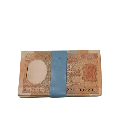 Rs 2 satelite 037201 ending 214 jai shree ram number governor r n malhotra rare collectible - Collection Bazzar
