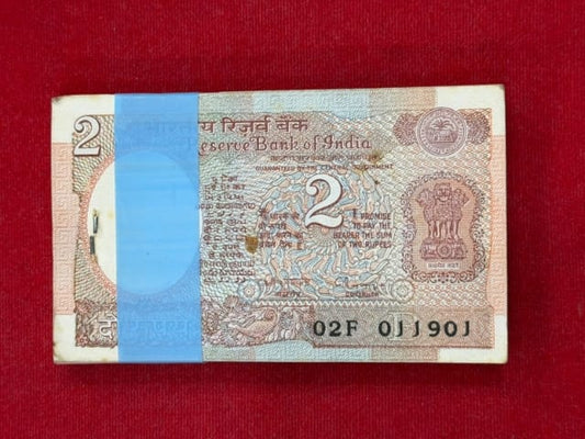 Rs 2 sattelite packet 011901 with ending 916 hallmark no. gov C rangrajan - Collection Bazzar