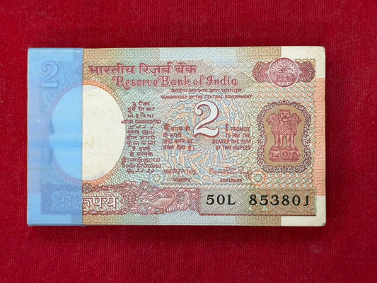 Rs 2 sattelite packet 853801 with doubling 853853  gov manmohan singh - Collection Bazzar