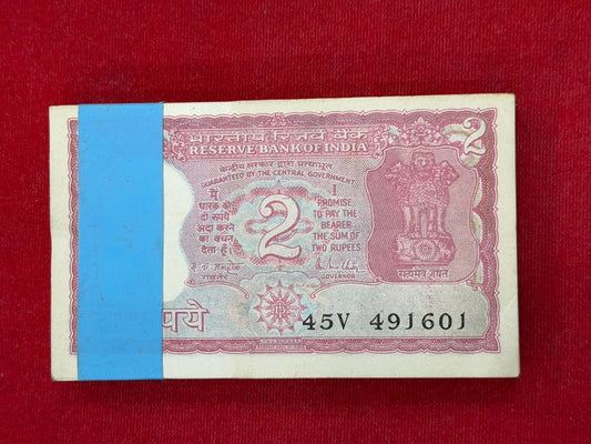 Rs 2 tiger serial packet 491601 governor r n malhotra - Collection Bazzar