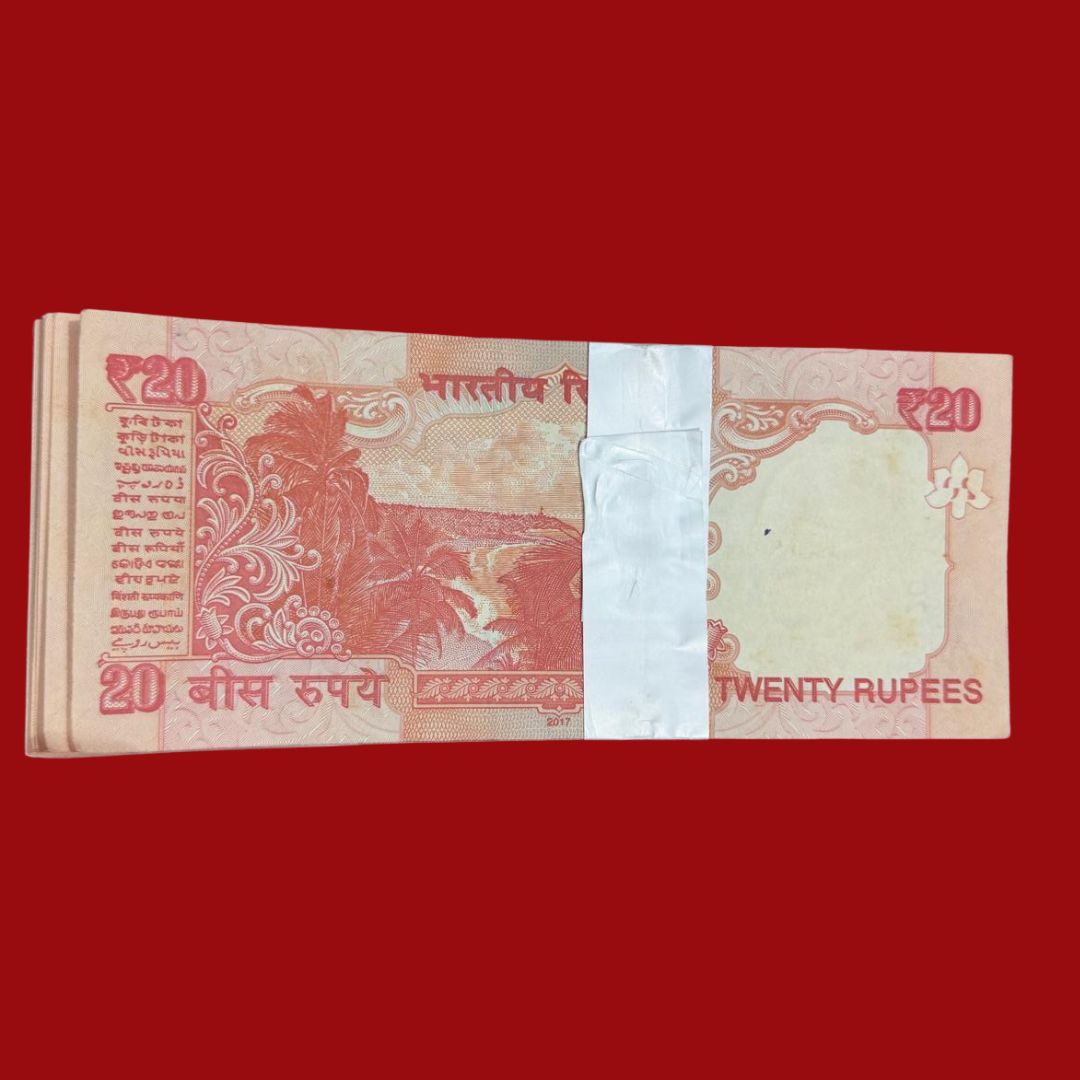 Rs 20 Birthday Serial Packet 271101 November 27 Unc Collectible - Collection Bazzar