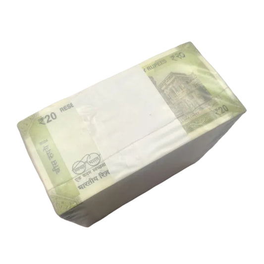 Rs 20 Note Rim Serial Packet  – Consecutive Numbered Notes - Collection Bazzar