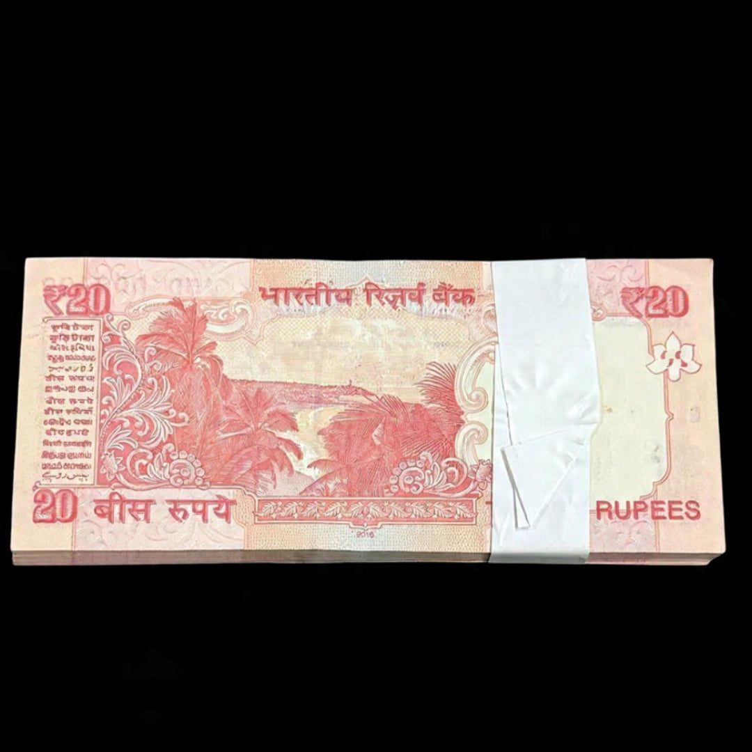 Old Notes Raja Rs 20 Old Note 000001 Serial Raghuram Rajan Rare 100 Notes Packet