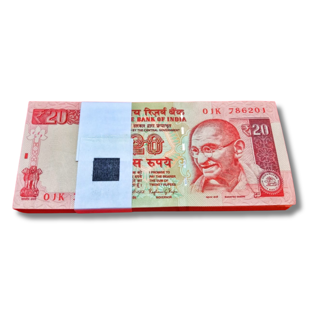 Rs 20 Old Serial Packet – Every Note 786 Holy Bismillah | 214 Jai Shree Ram Number Included - Collection Bazzar