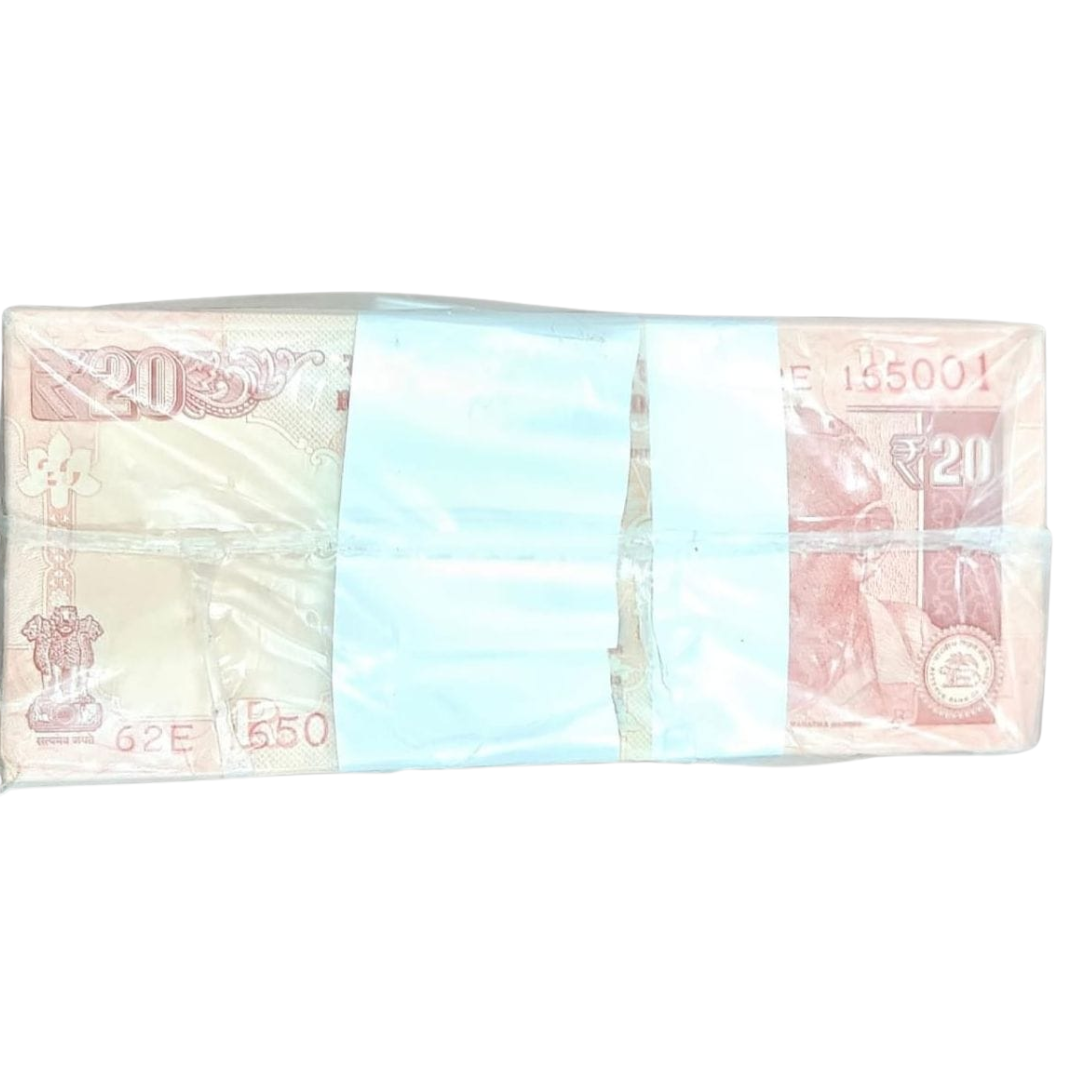 Rs 20 old telescopic rim 165001 unc condition - Collection Bazzar