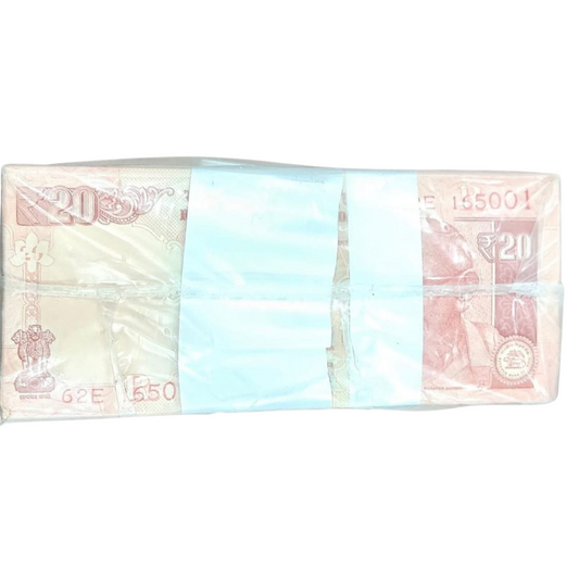 Rs 20 old telescopic rim 165001 unc condition - Collection Bazzar