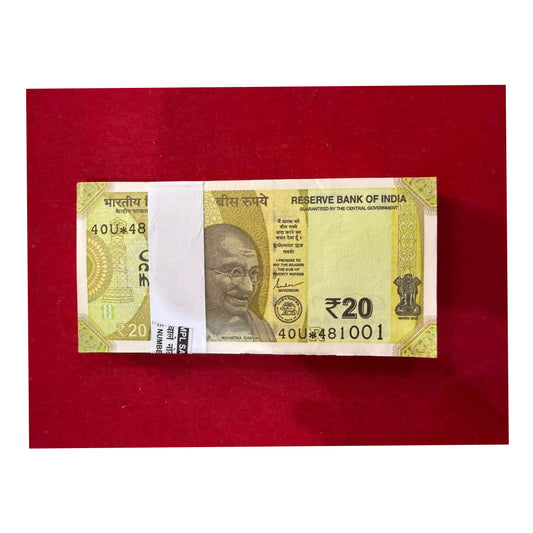20 Star Note Packet 481001 | Star Serial | Rare Collectible - Collection Bazzar